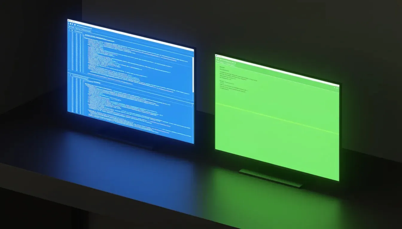 OpenCode 与 Pi 两款终端 AI 编程 Agent 的对比图