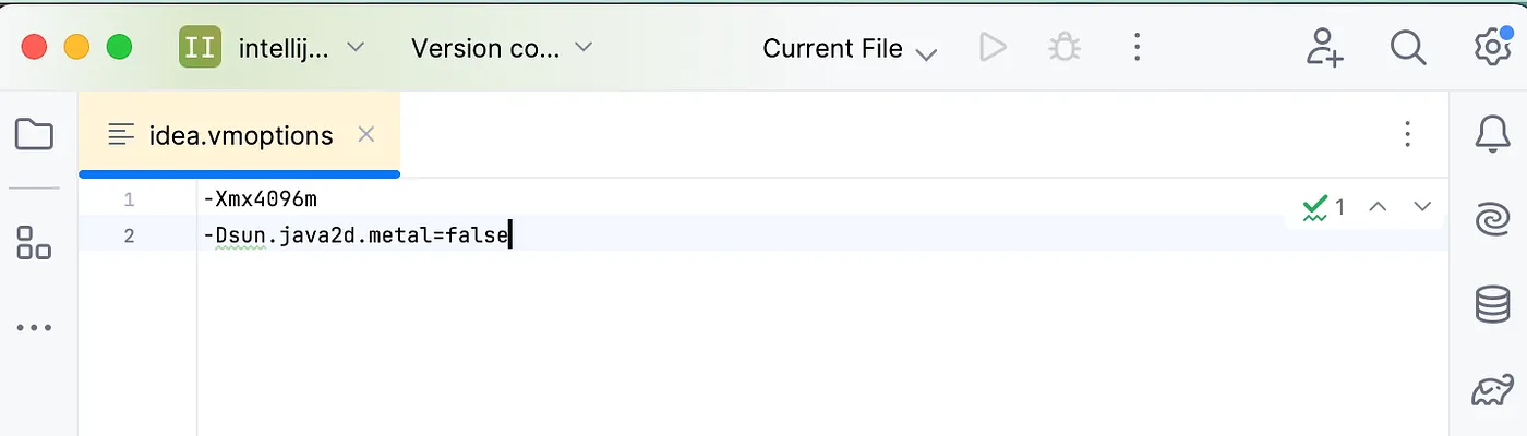 Increasing heap size for the application