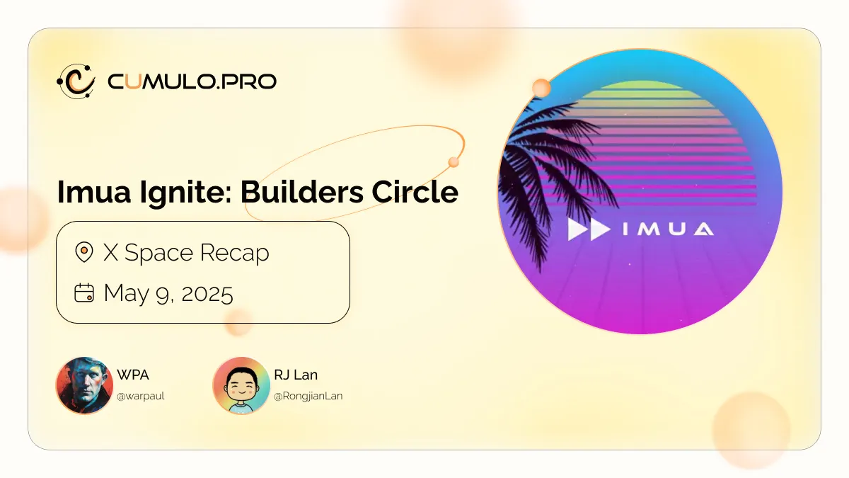IMUA Ignite: Builders Circle