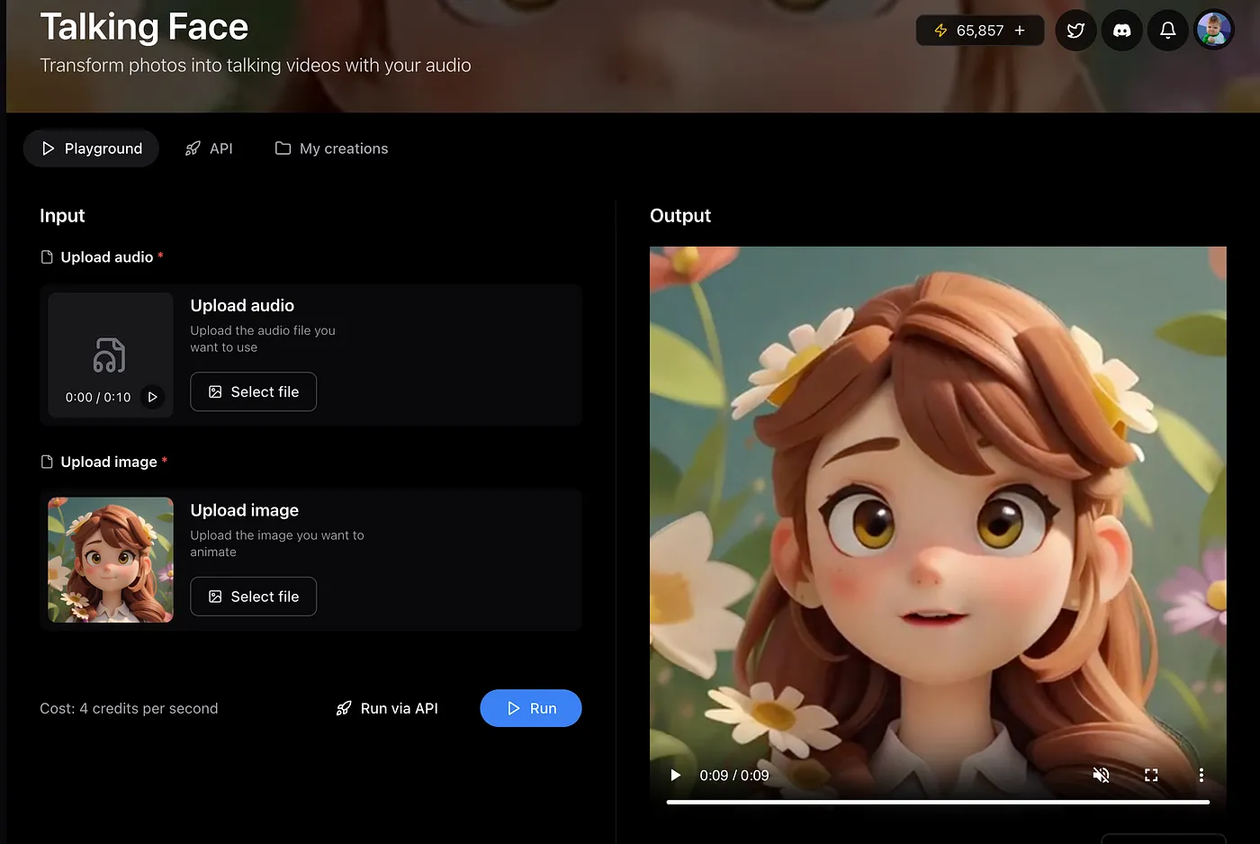 talking face avatar ai artificial studio tool