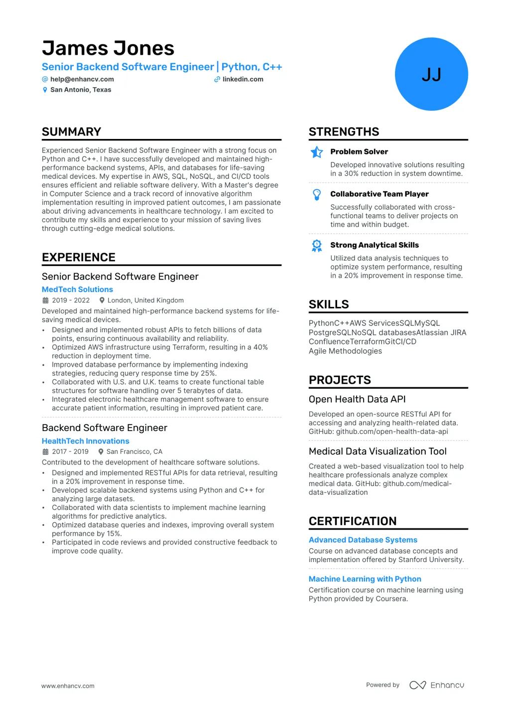 Resume Input