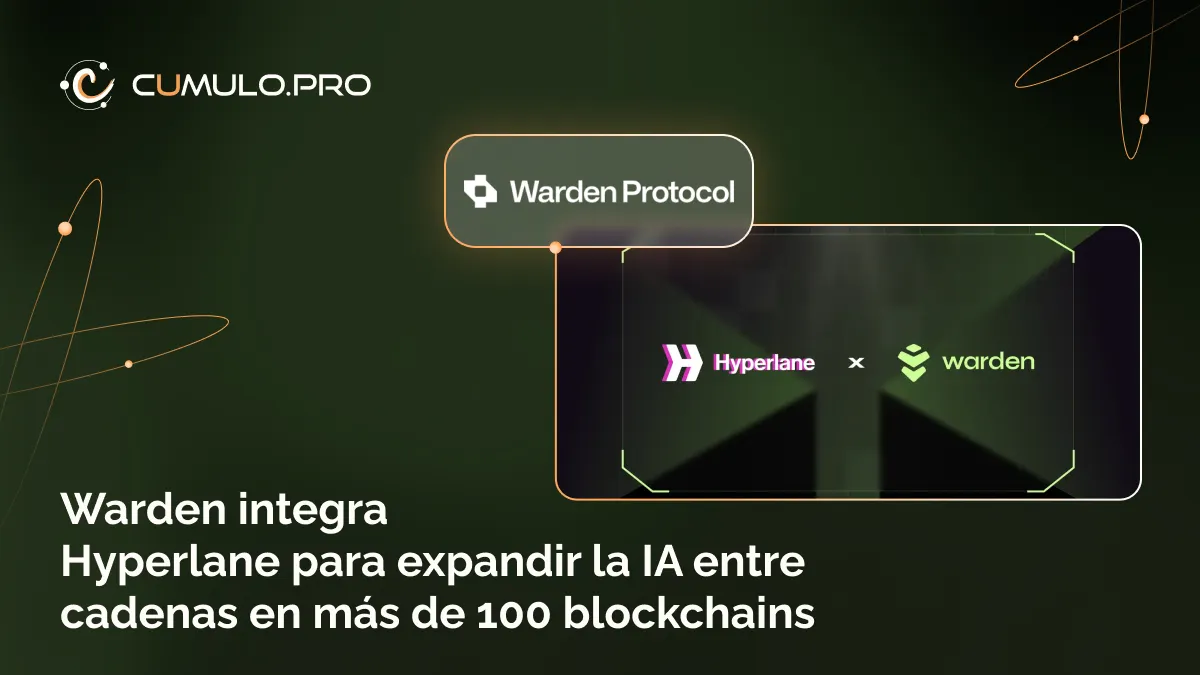 Warden integra Hyperlane para expandir la IA entre cadenas en más de 100 blockchains