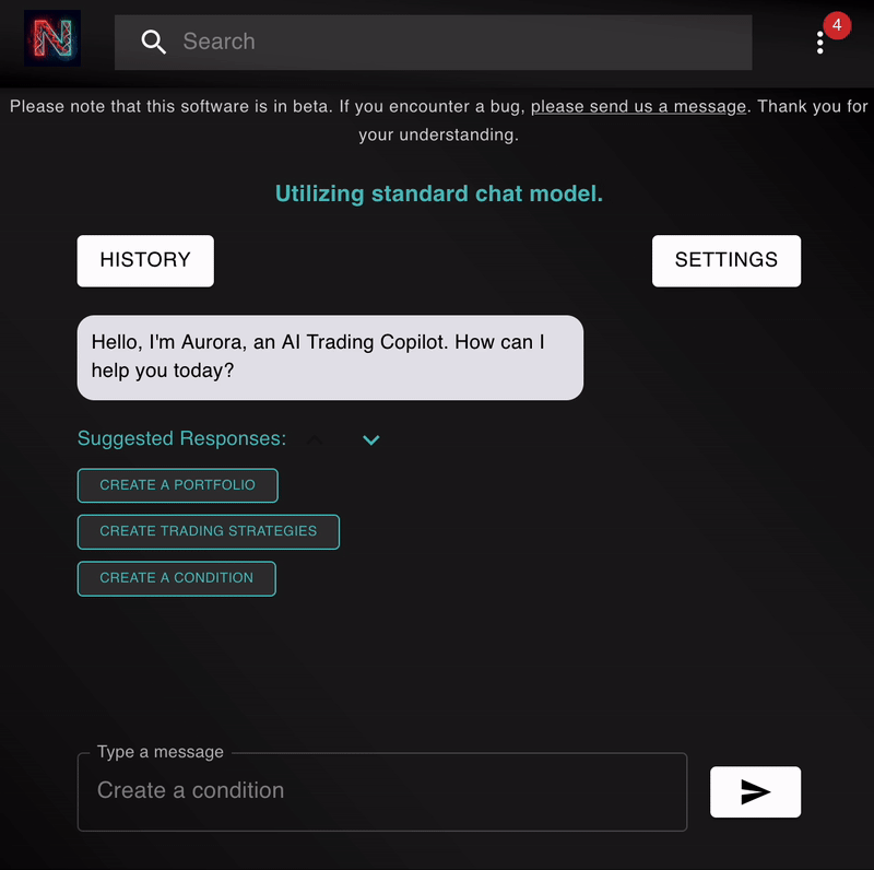 Aurora, the AI Trading Copilot