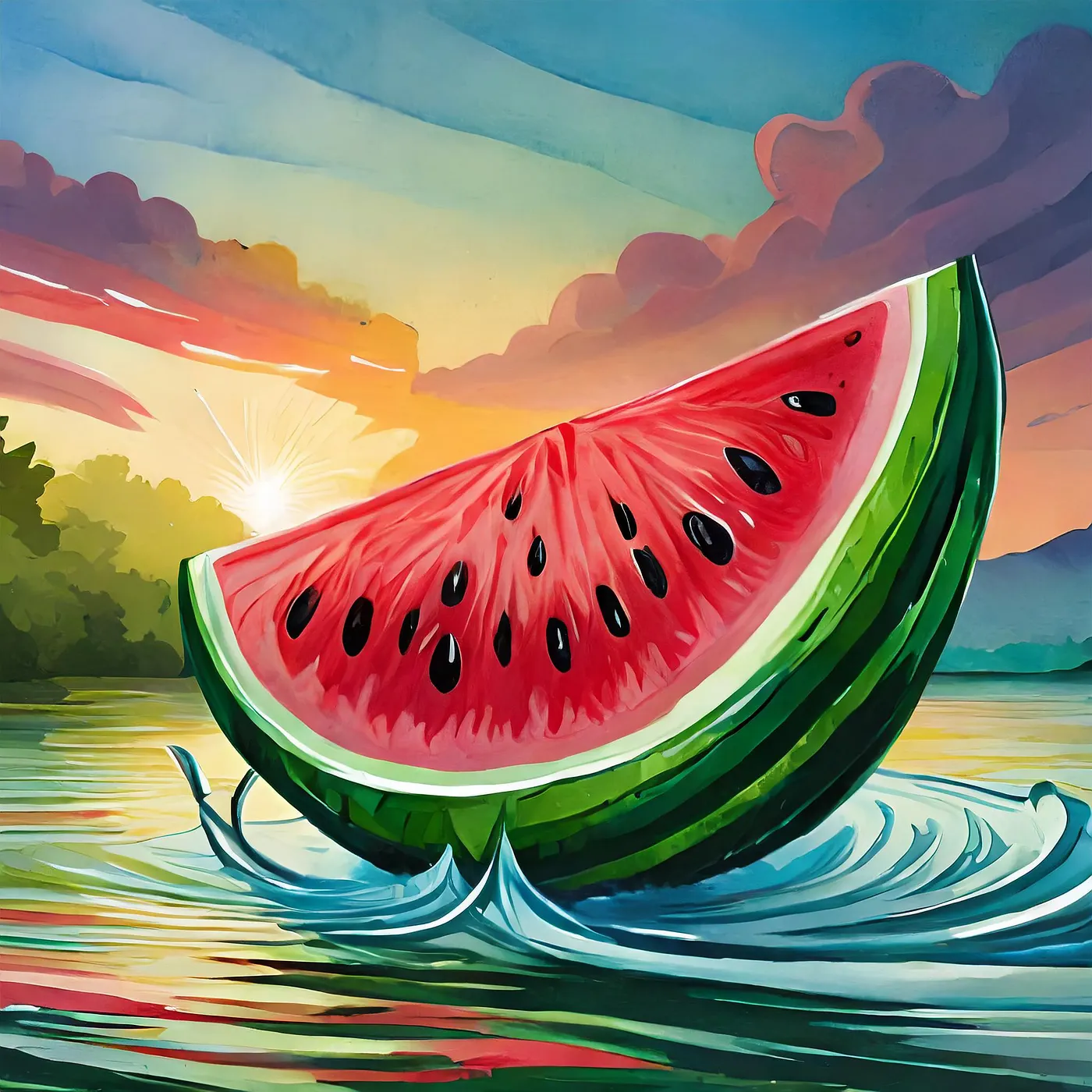 Water Melon Mediator Logo
