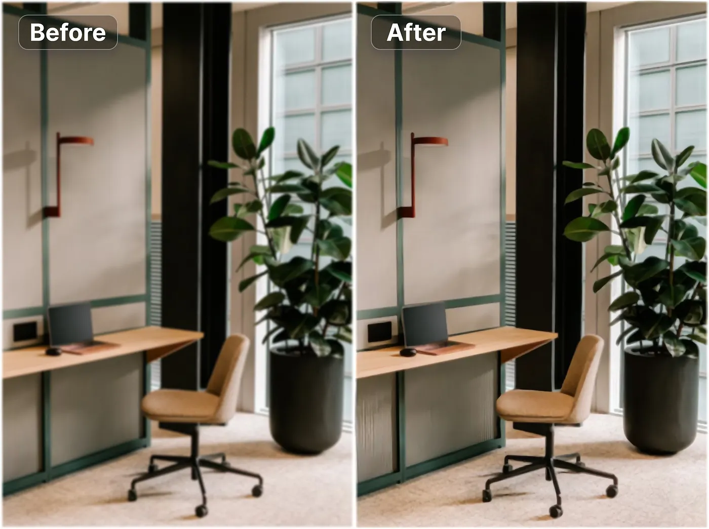 remove blur with AI unblur images artificial studio