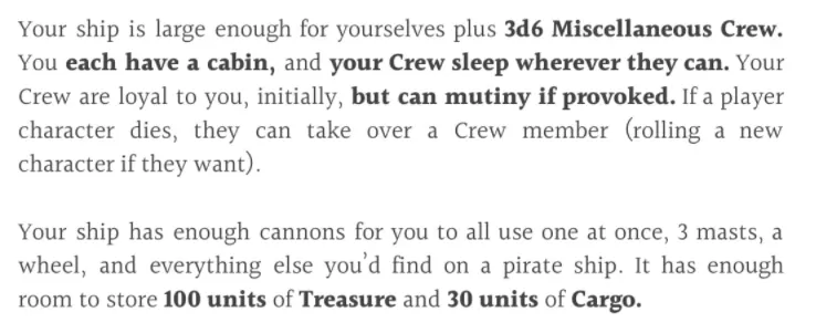 Notice the lack of any mechanics regarding who's captain. Why? Because we don't need them! The ship belongs to everyone, don't worry about it