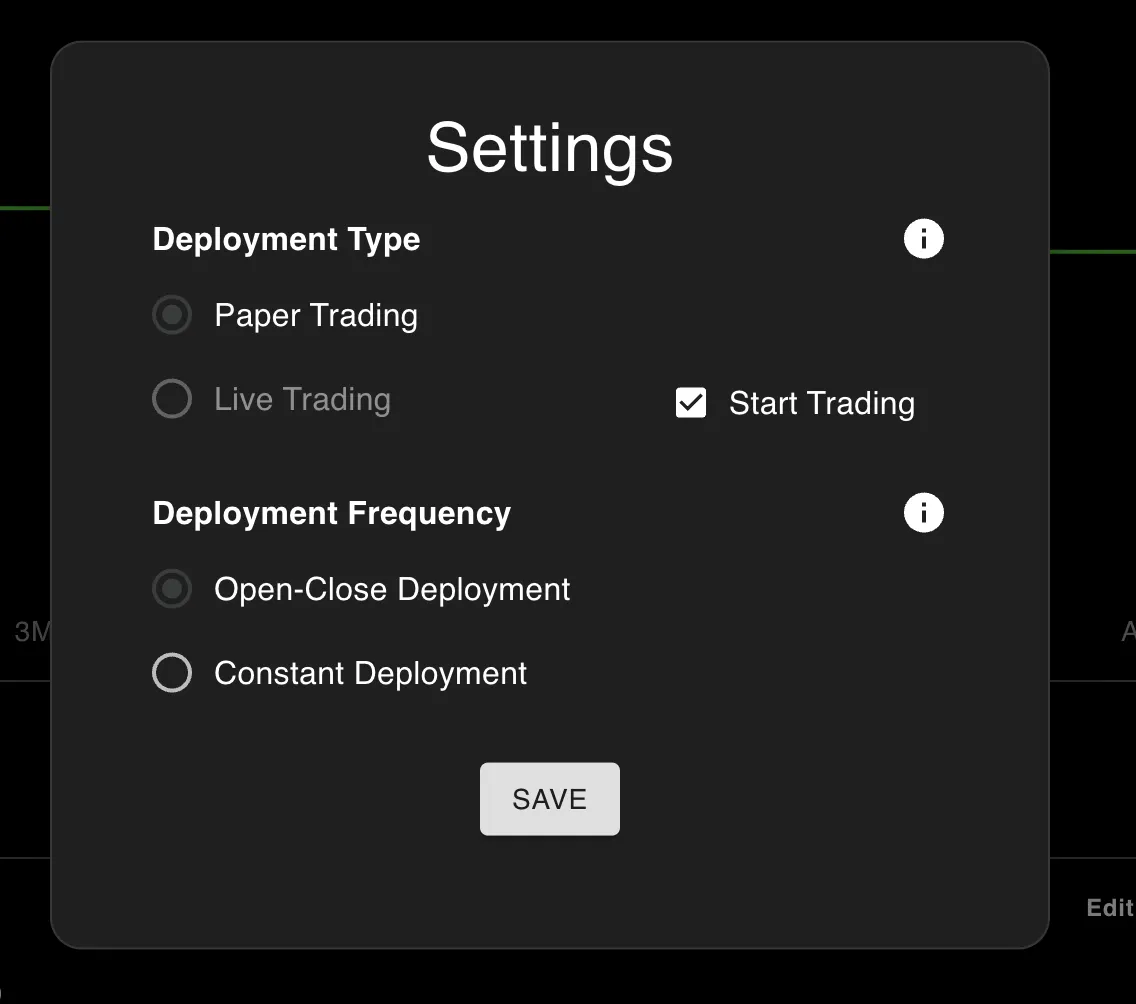 Deployment Configuration for NexusTrade
