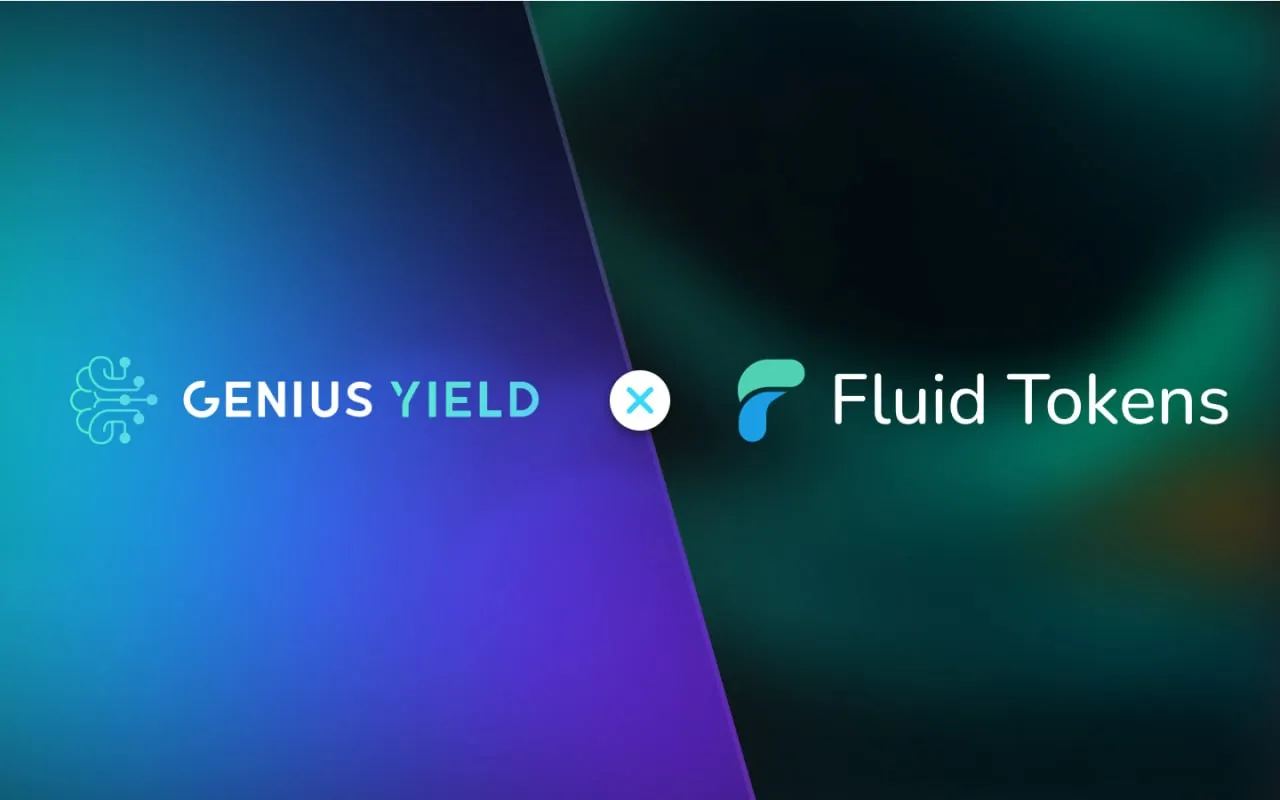 Genius Yield Partners with FluidTokens to improve user experience on order book DEXs