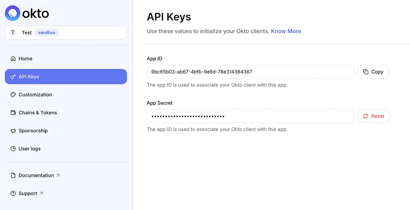 Getting Started with Okto