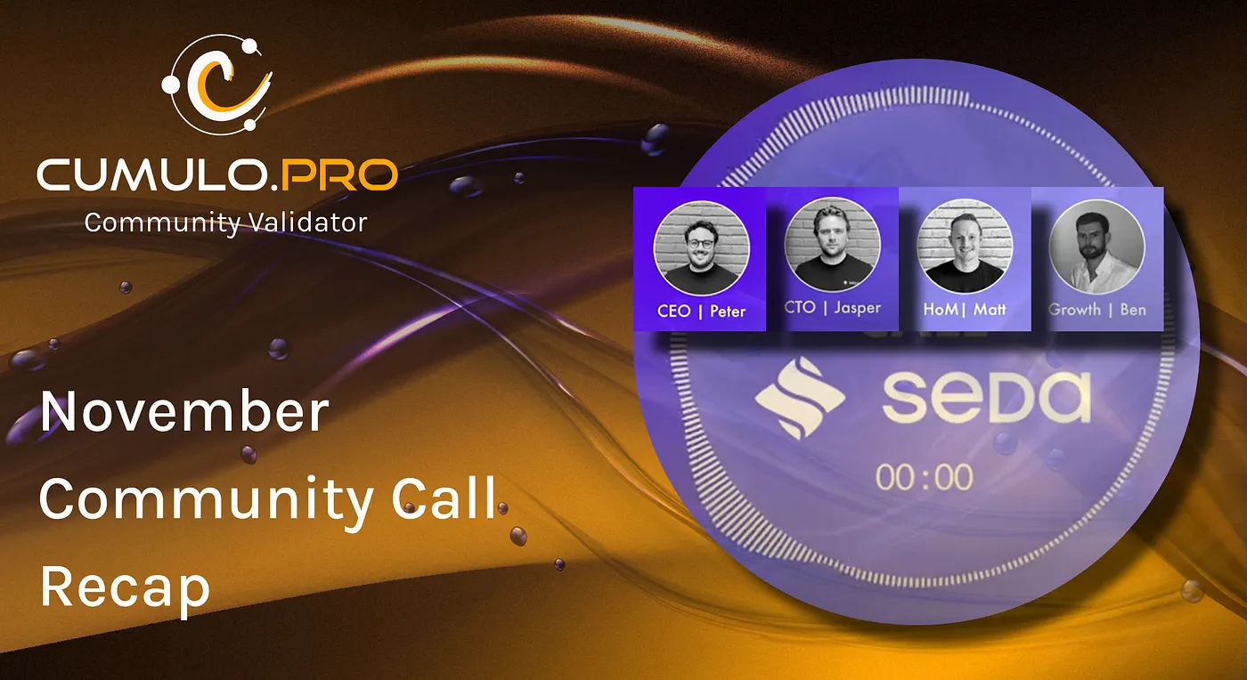Community Call de SEDA Protocol
