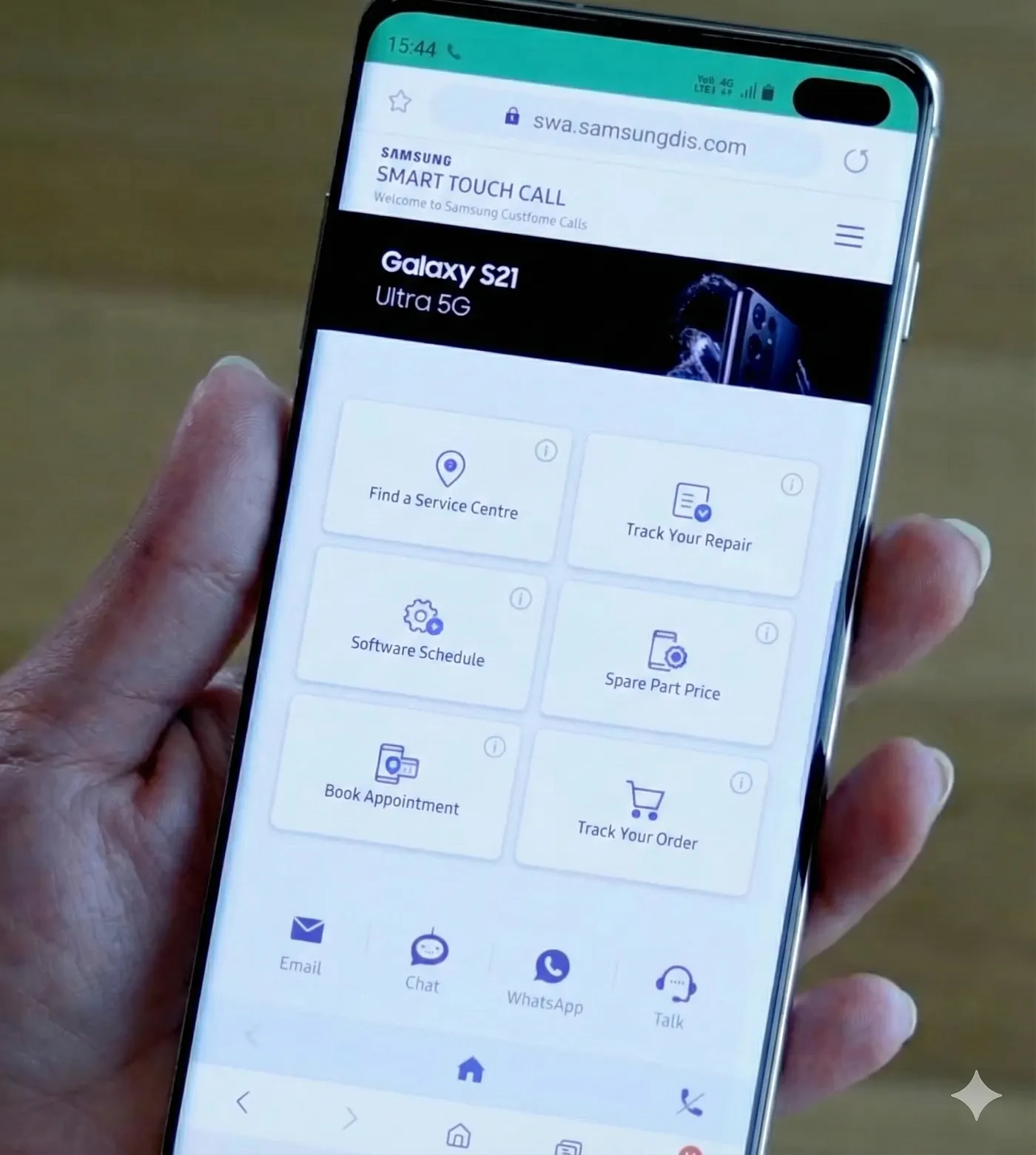 Samsung News Tweet