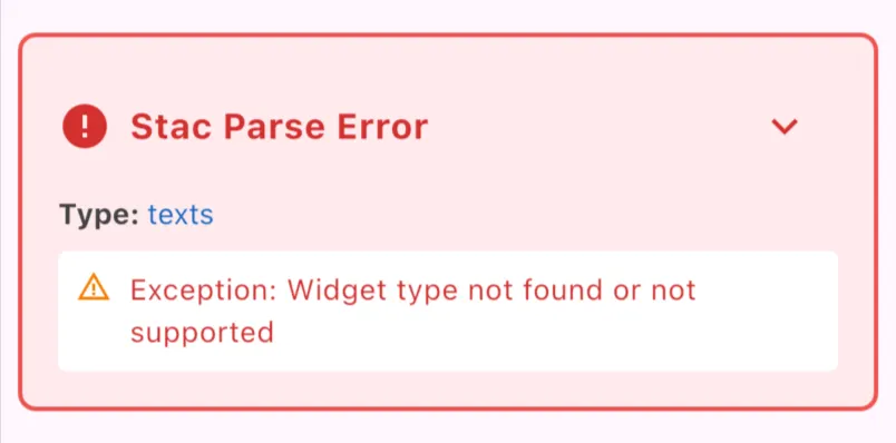 Error Logging Interface