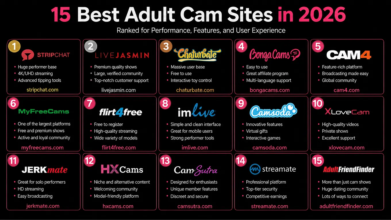 best adult cams