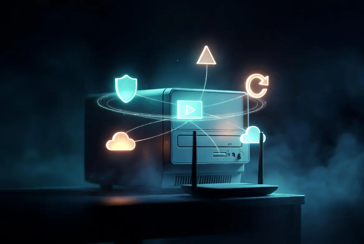 旧 Intel Mac 改造成免费家庭服务器的原文配图。