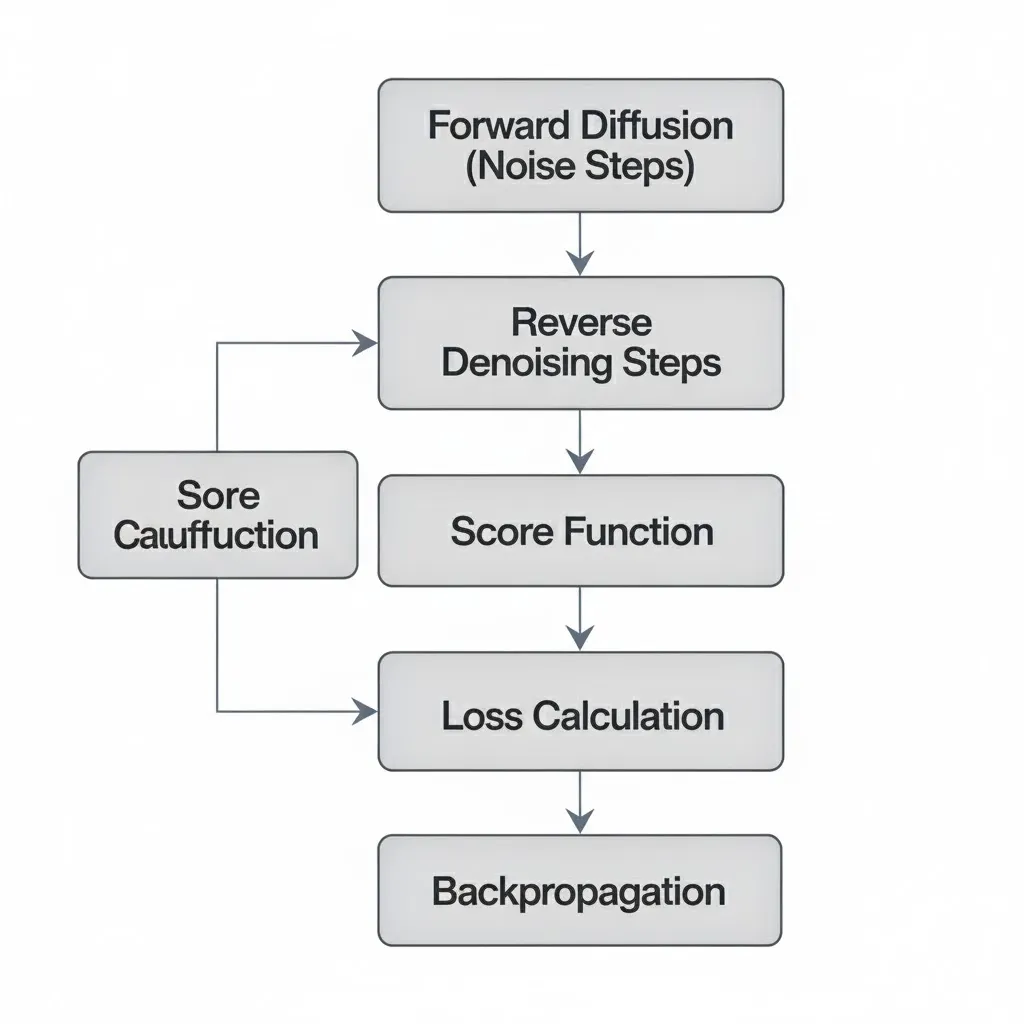 Workflow Of Diffusion Model