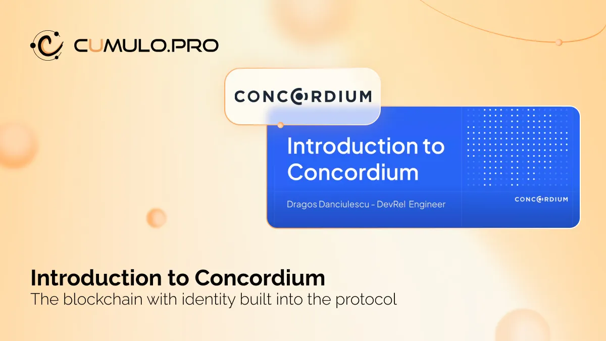 Introduction to Concordium