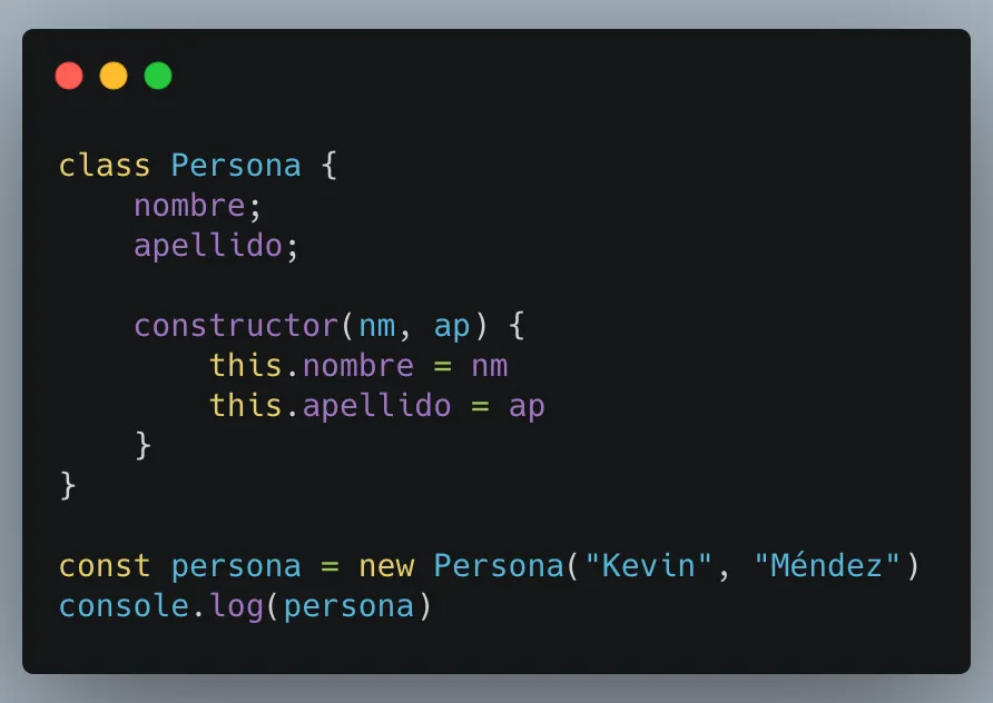 Clase básica en javascript