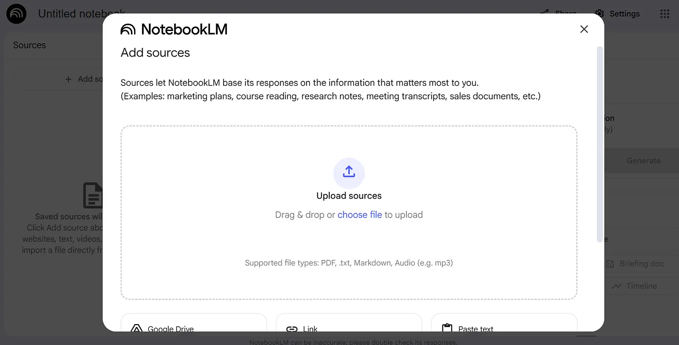Guide étape par étape pour créer un système RAG avec NotebookLM