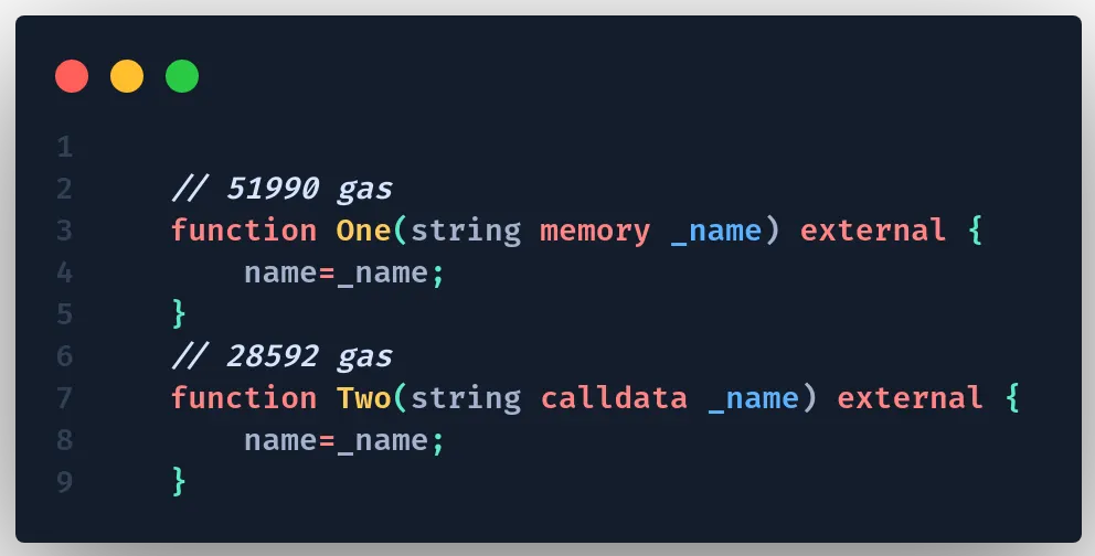 Calldata