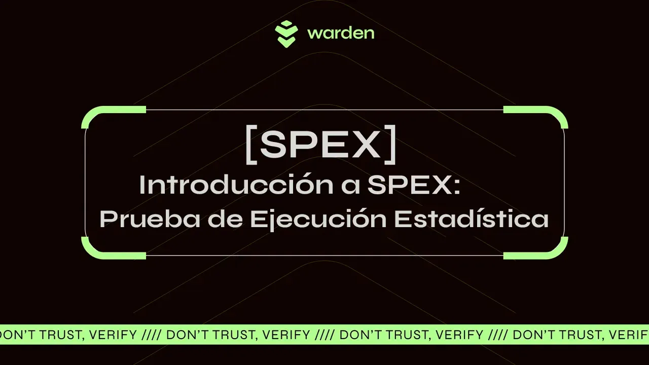 SPEX: una Introducción a la Prueba de Ejecución Estadística