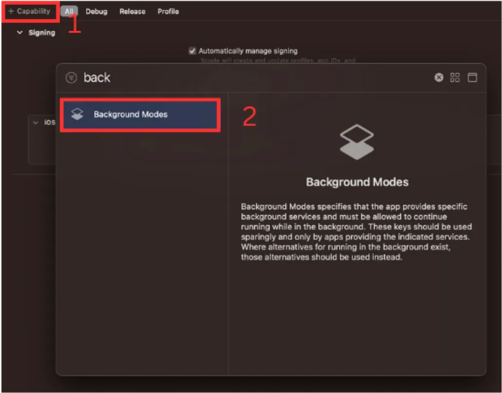 Flutter: Background tasks