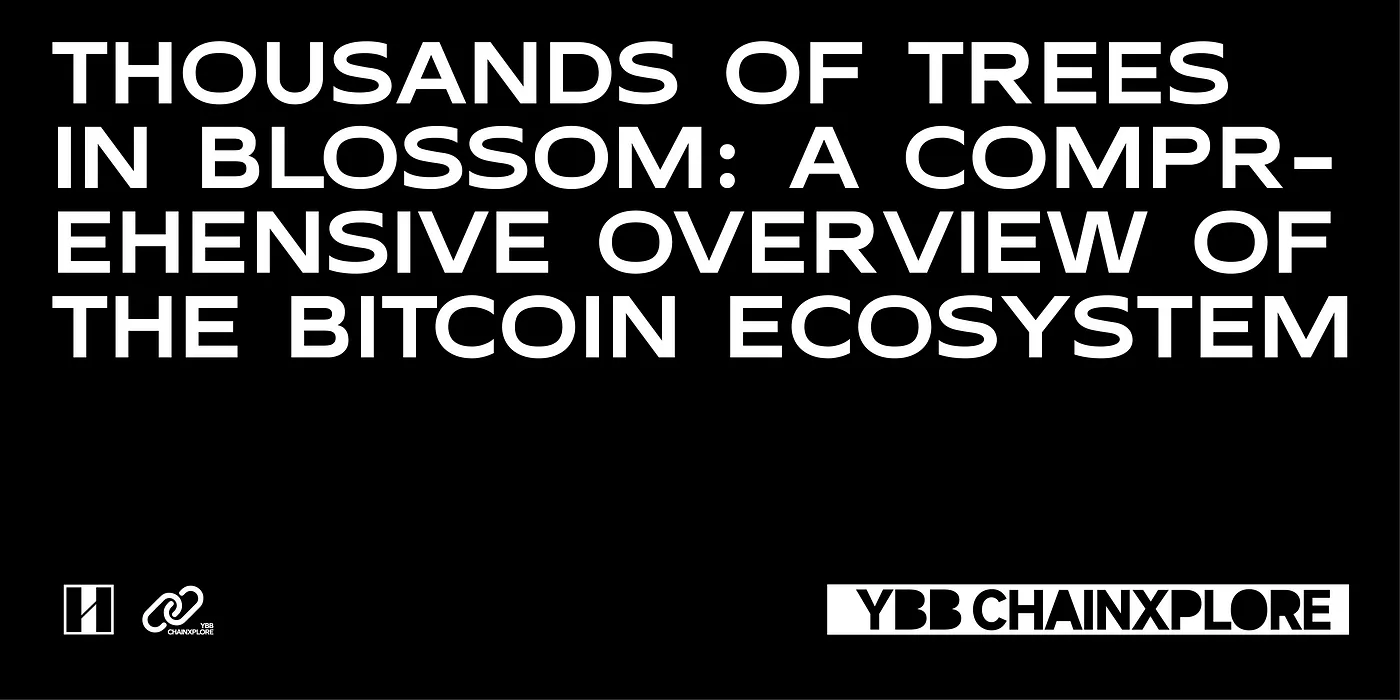 Thousands of Trees in Blossom: A Comprehensive Overview of the Bitcoin Ecosystem
