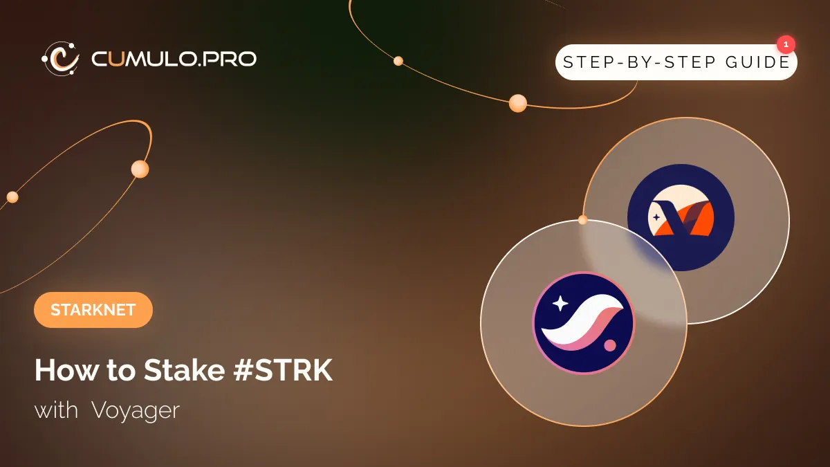 Stake on Starknet with Voyager