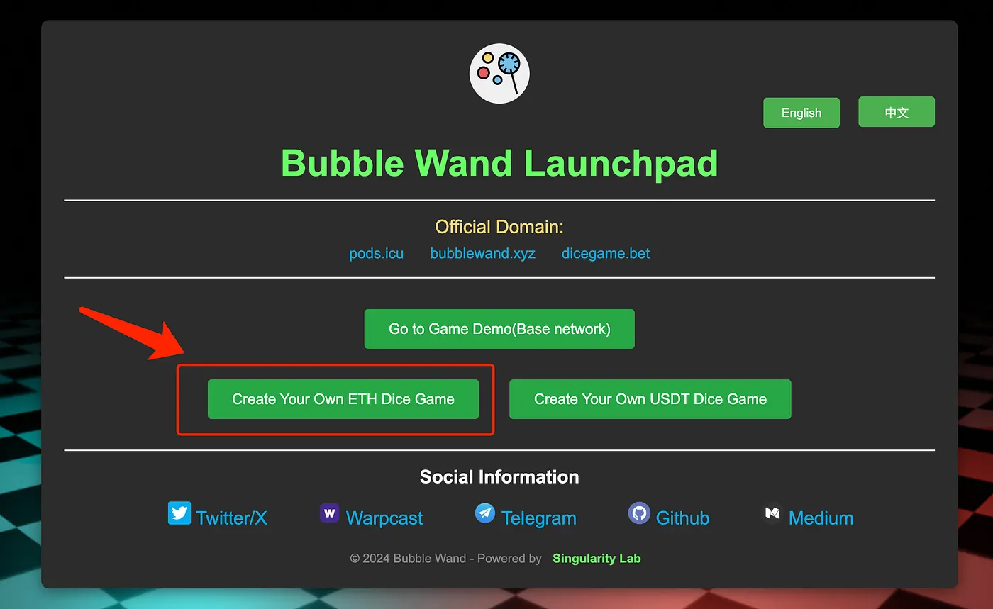 Create Your Own Web3 Blockchain Dice Gambling Game in 10 Seconds for Free
