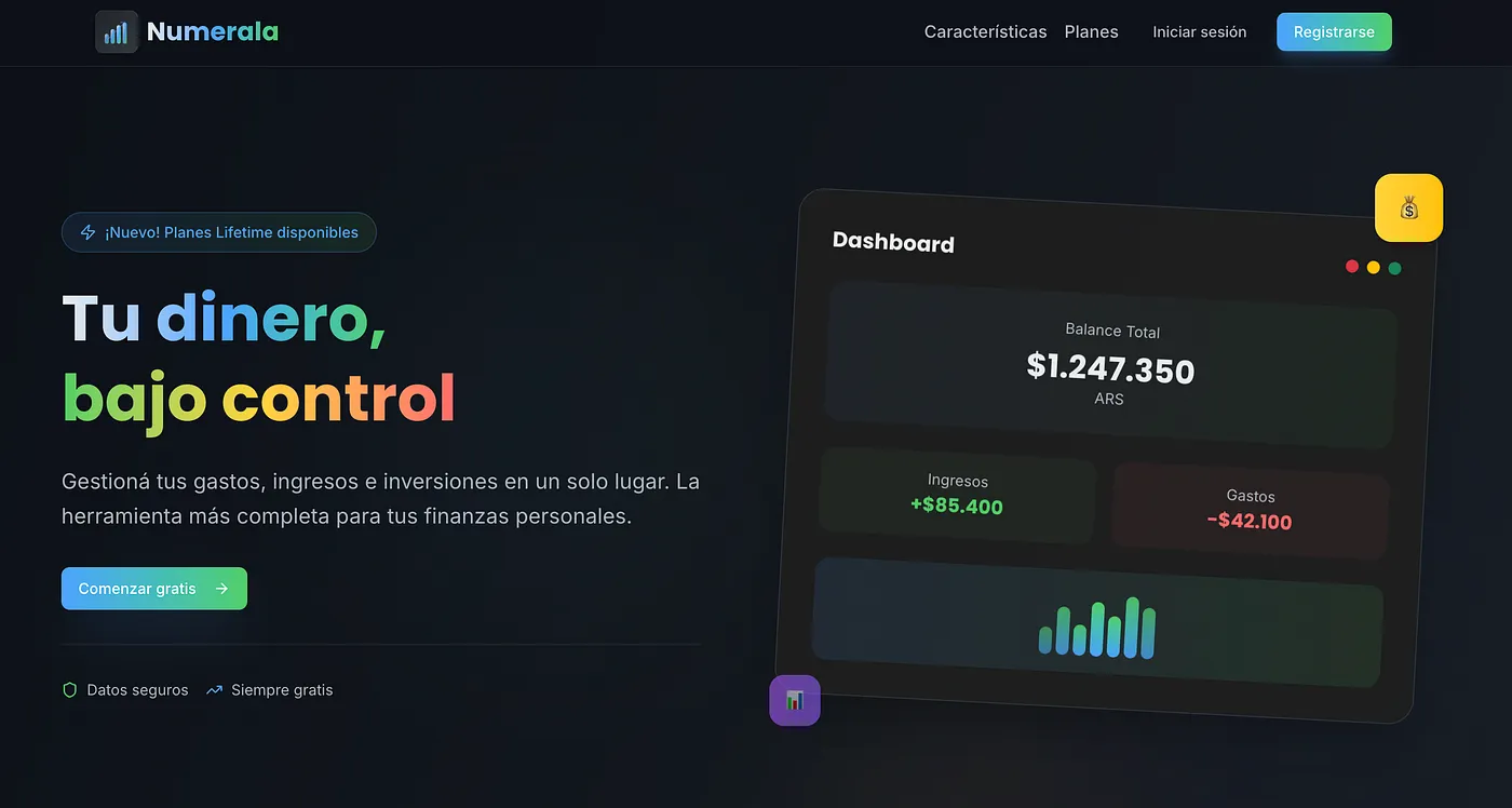 Numerala: entendé tu dinero sin complicaciones