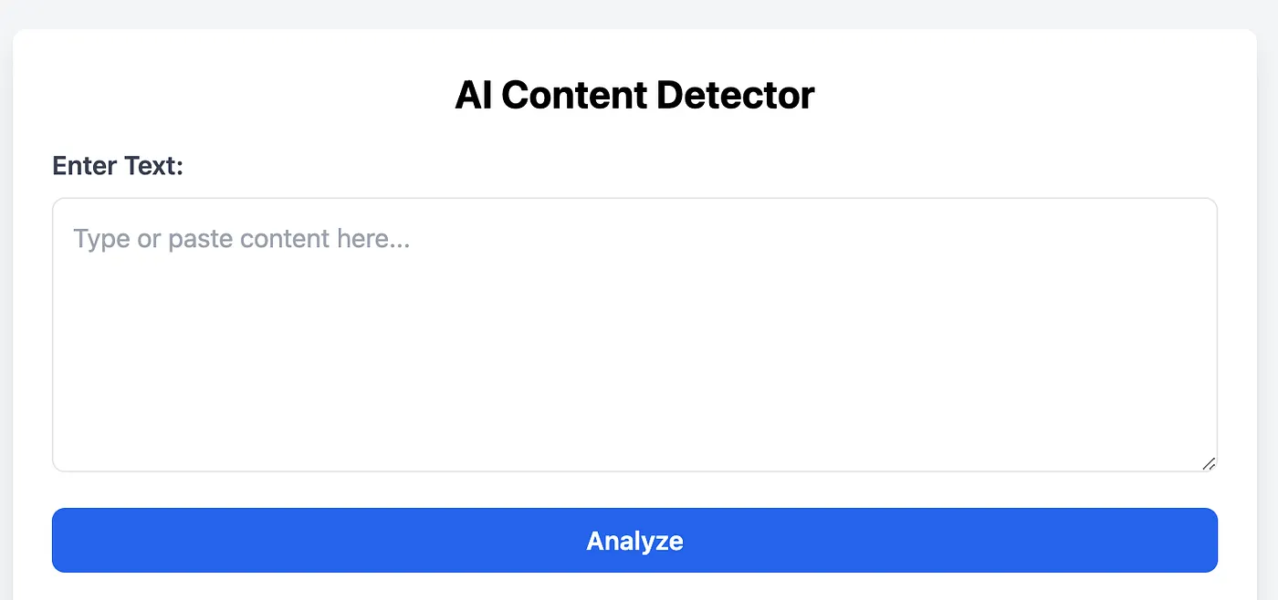 AI Content Detection