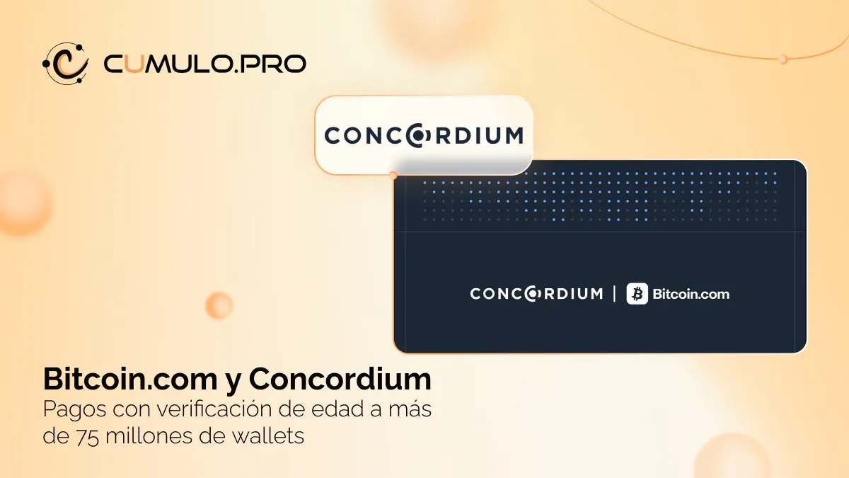 Bitcoin.com y Concordium