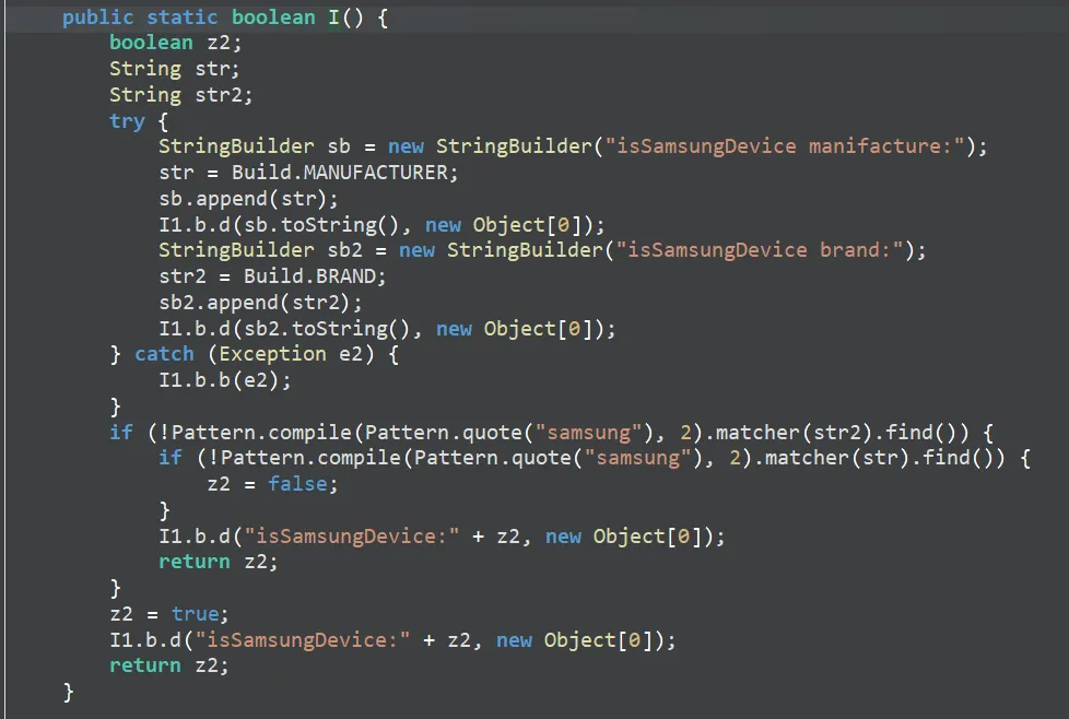 First Check Code