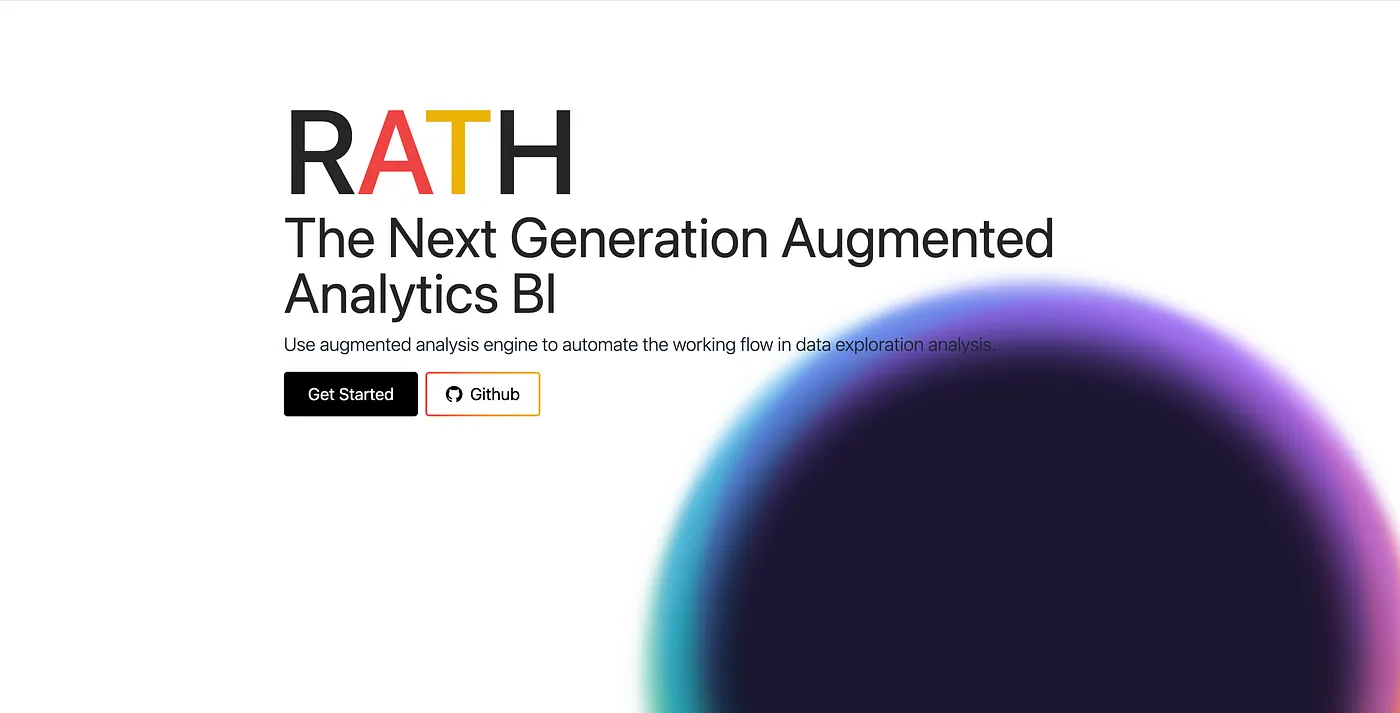 RATH: Alternativa de código abierto a Tableau