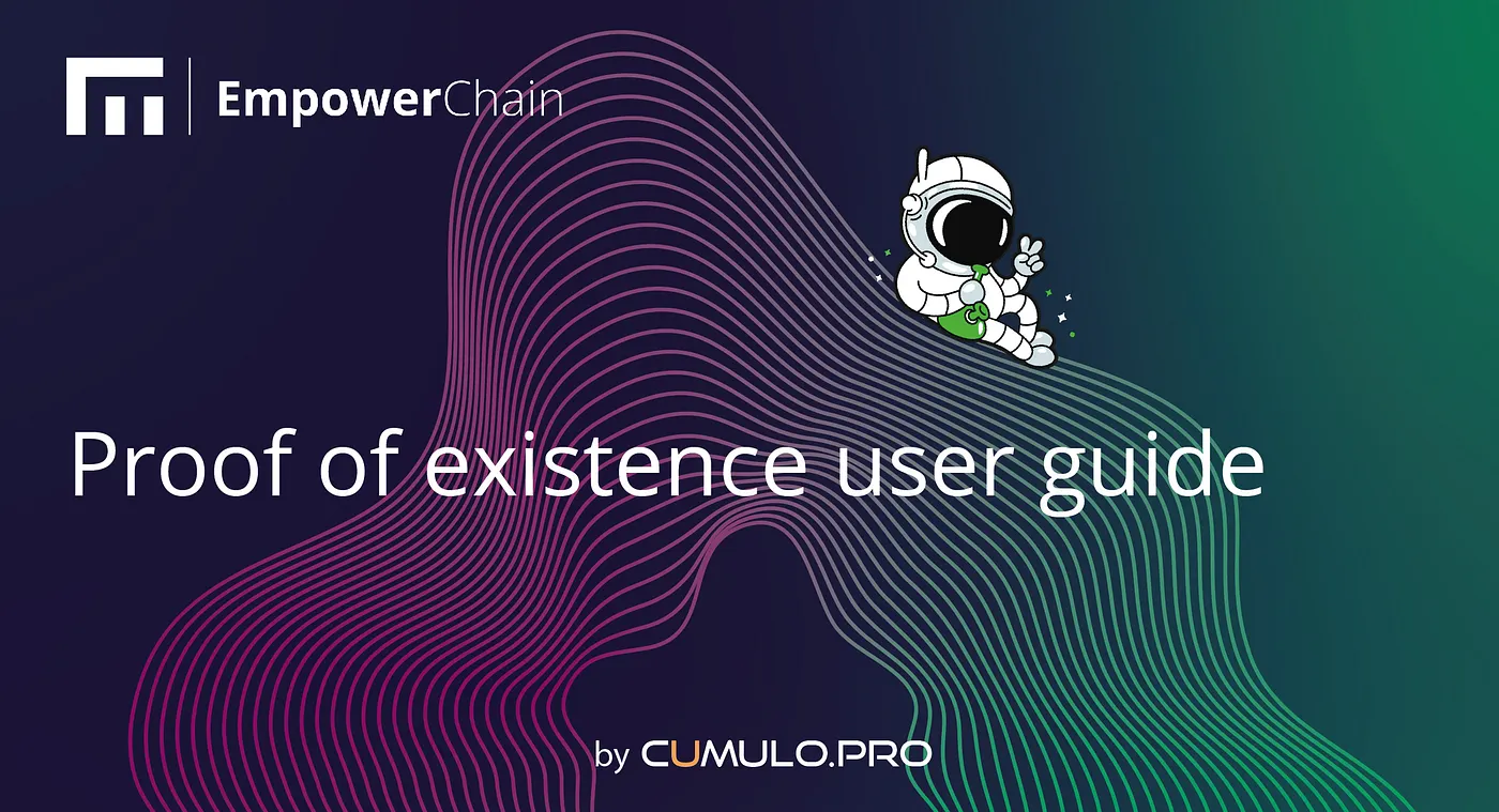 Proof of Existence User Guide