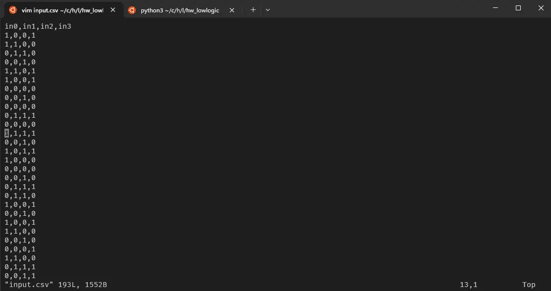 input.csv contents