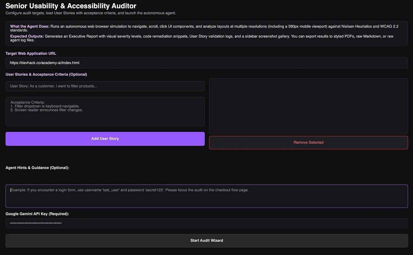 User Story Validation