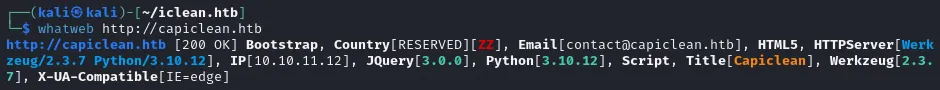 It’s running on a Python webserver! Could it be Flask?