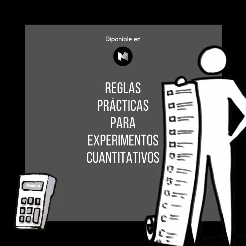 Reglas prácticas para experimentos cuantitativos