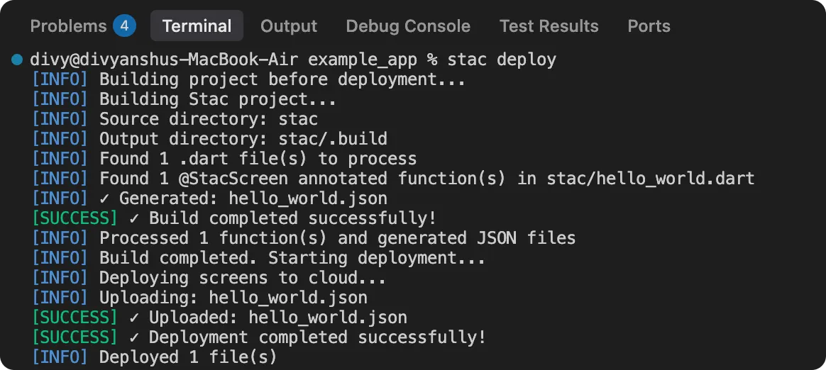 Stac Cloud Interface