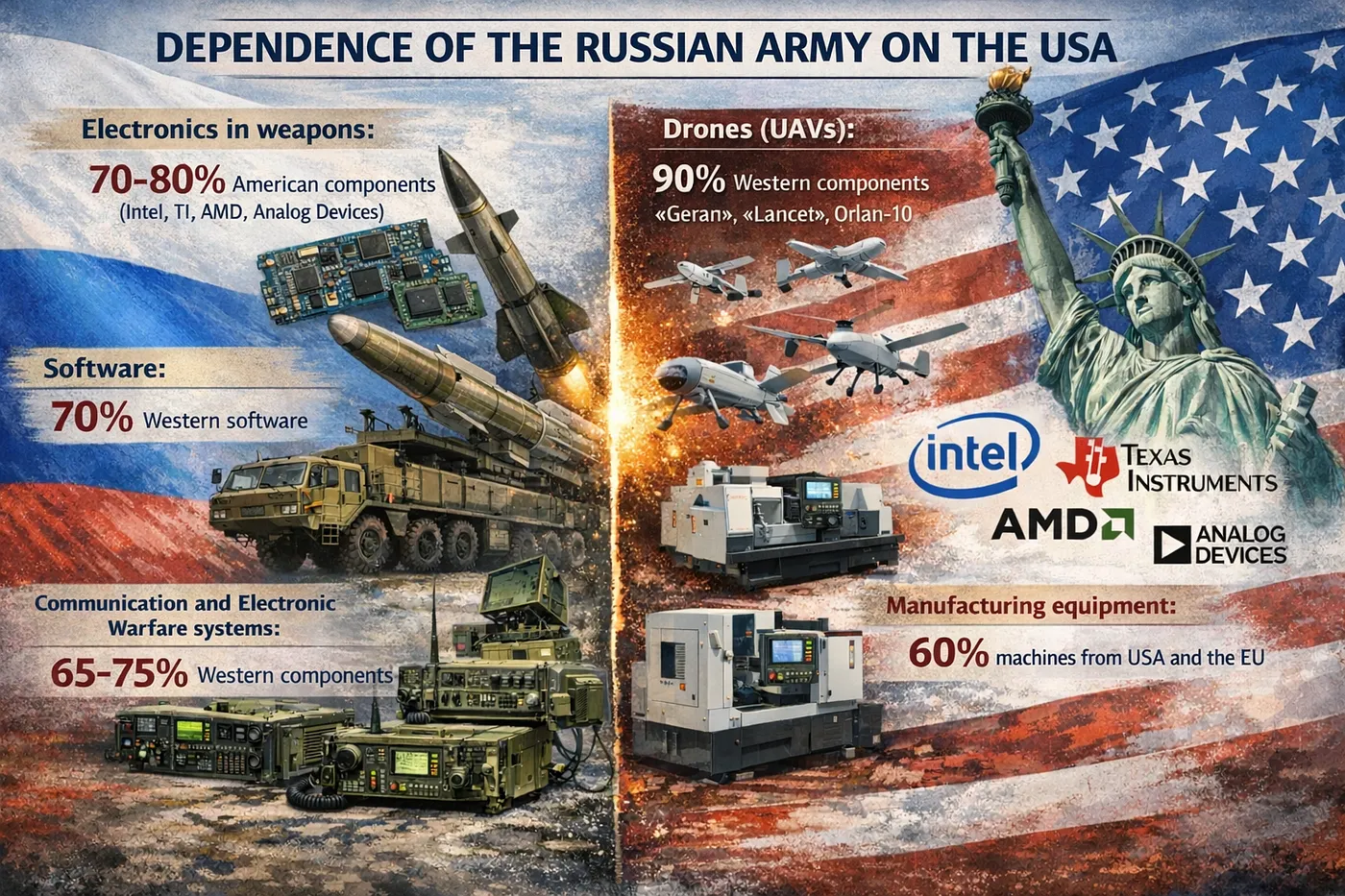 Russia’s Hidden Achilles’ Heel: America’s Invisible Hand in Moscow’s War Machine