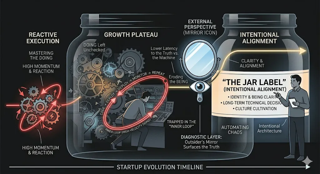 “Reactive Execution” → “Growth Plateau” → “Intentional Alignment”