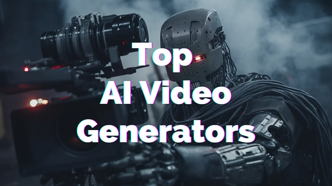 Medium Header - Top AI Video Generators (Free & Paid)