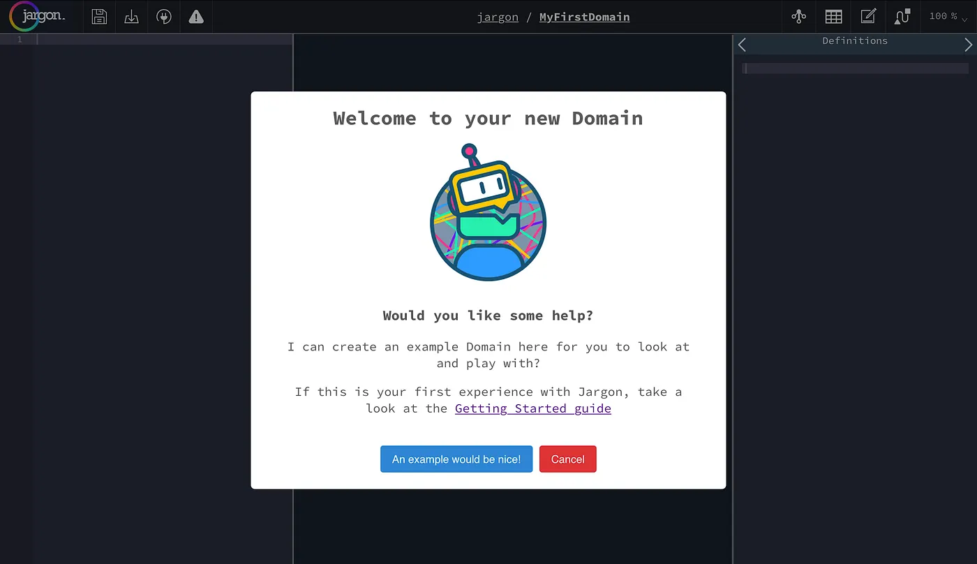 Another mostly blank-page
