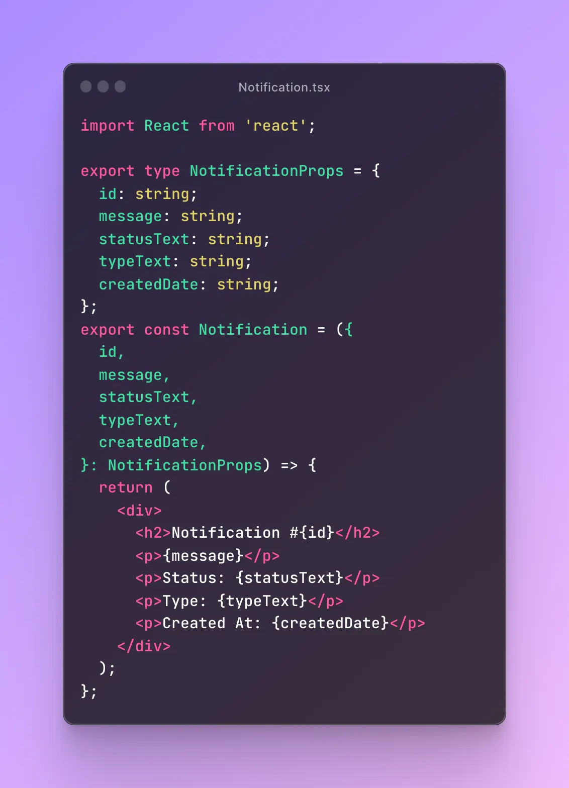 react component