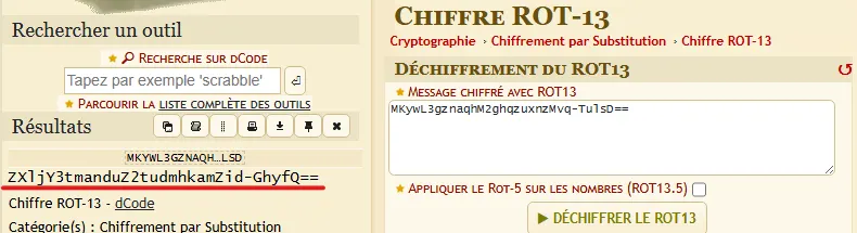 ROT13 Decoding