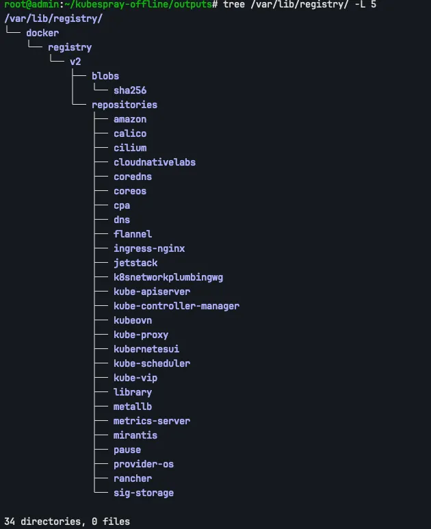 registry directory structure