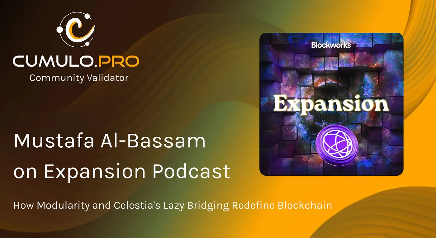 Mustafa Al-Bassam on Blockworks’ Expansion Podcast