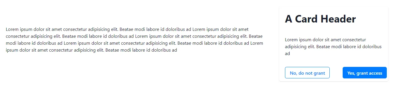 card and paragraph image