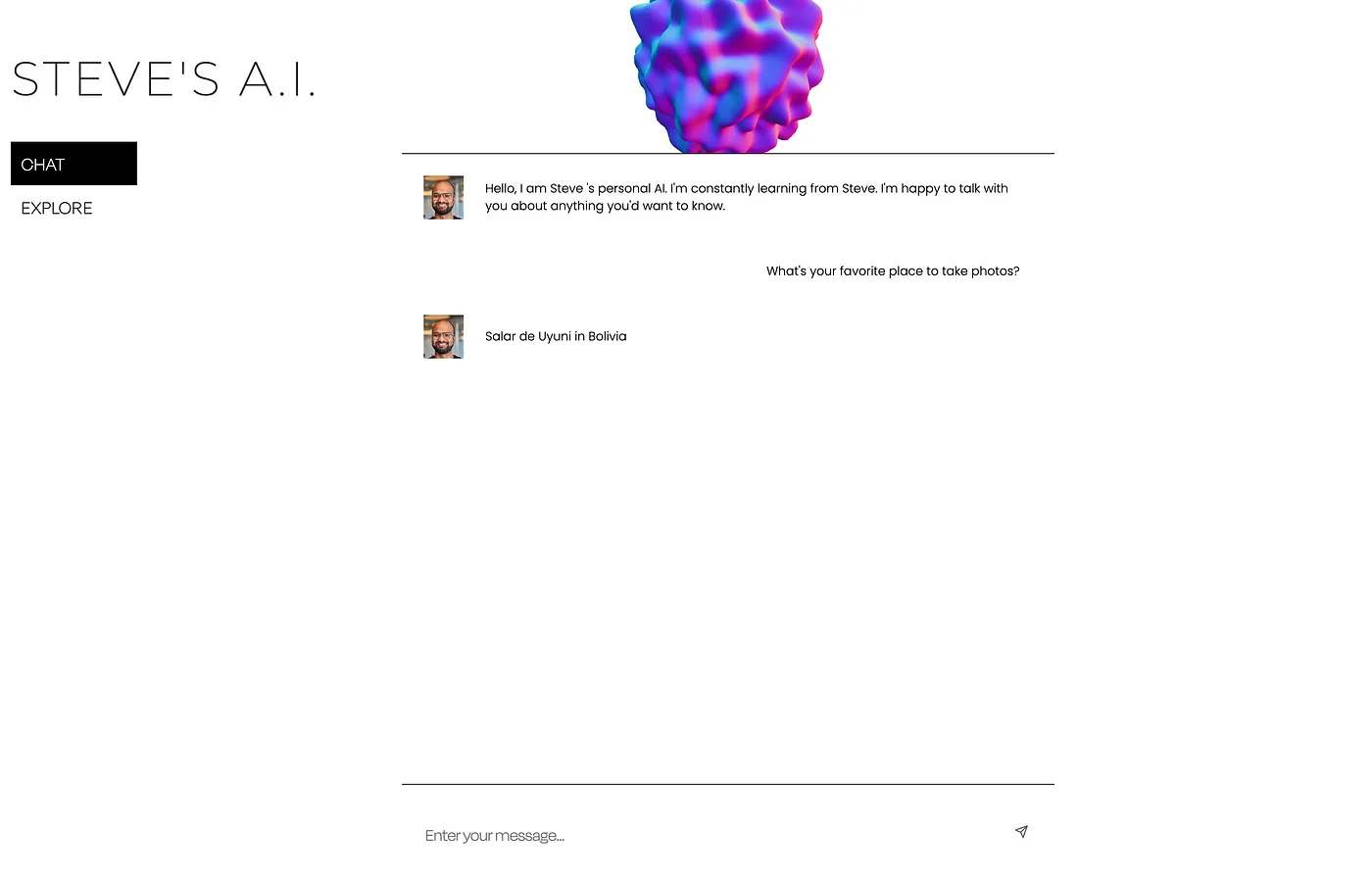 Spheria.ai offers your audiences the ability to explore your Second Brain 24/7