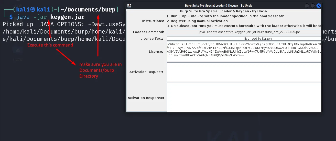 Run Keygen